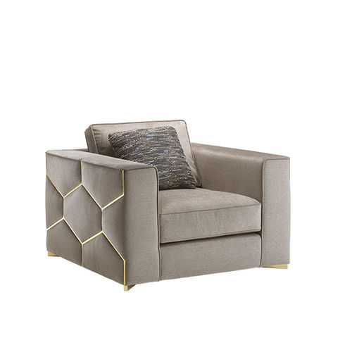 Poltrona contemporanea - Diamond  - Siwa Soft Style Home - in tessuto / in legno massiccio / in legno compensato