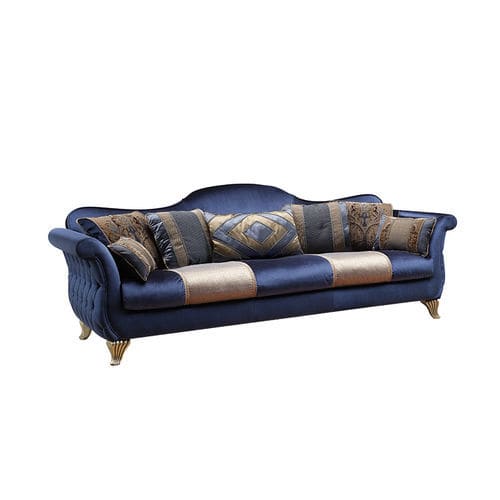 Divano in stile - Lady Glamour - Siwa Soft Style Home - in tessuto / con braccioli / con cuscino rimovibile