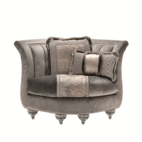 Poltrona contemporanea - First Lady  - Siwa Soft Style Home - in tessuto / in legno massiccio / con cuscino rimovibile