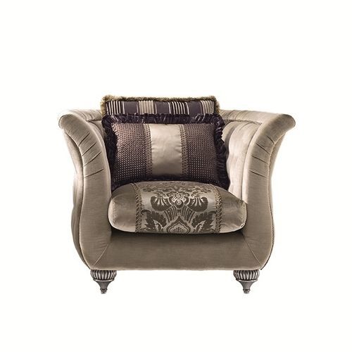 Poltrona contemporanea - First Lady - Siwa Soft Style Home - in tessuto / in legno massiccio / con cuscino rimovibile