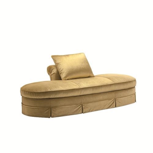 Divanetto imbottito contemporaneo - Elegance - Siwa Soft Style Home - in tessuto / con supporto tessuto / con schienale