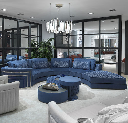 Divano modulare - Ocean - Siwa Soft Style Home - a semicerchio / contemporaneo / in tessuto