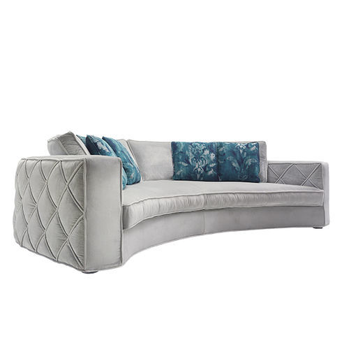 Divano a semicerchio - Richmond - Siwa Soft Style Home - contemporaneo / in tessuto / grigio
