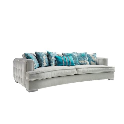 Divano a semicerchio - Kolossal  - Siwa Soft Style Home - chesterfield / in tessuto / con braccioli