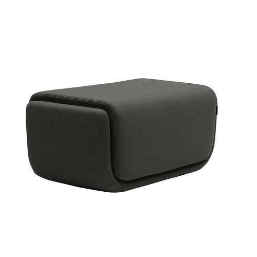 Pouf contemporaneo - BASKET - SOFTLINE - in tessuto / rettangolare / colore personalizzabile