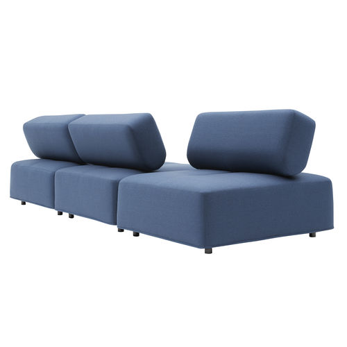 Divano modulare - CABALA - SOFTLINE - contemporaneo / in tessuto / con rivestimento rimovibile