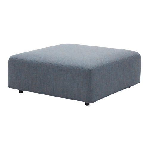 Pouf contemporaneo - CABALA - SOFTLINE - in tessuto / quadrato / modulare