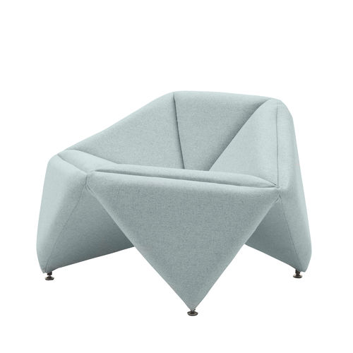 Poltrona design originale - FOLD - SOFTLINE - in tessuto / colore personalizzabile / per edifici pubblici