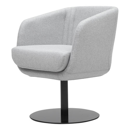 Poltrona contemporanea - SHELLY - SOFTLINE - in tessuto / con rivestimento rimovibile / arancione