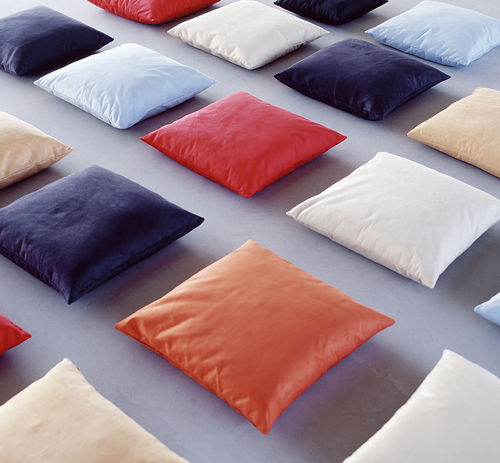 Cuscino quadrato - SWING - SOFTLINE - a tinta unita / in tessuto