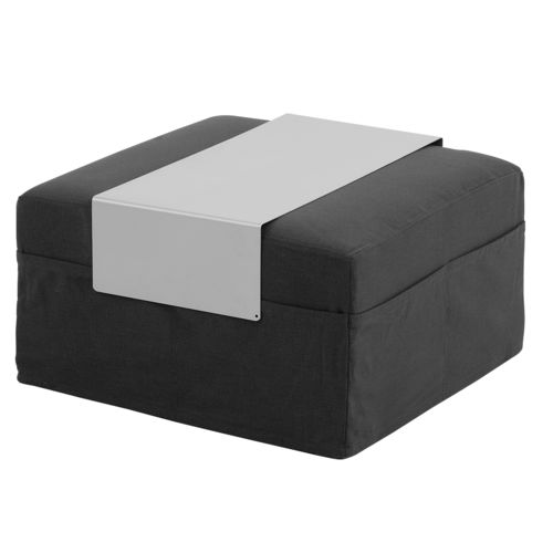 Pouf contemporaneo - TRIO - SOFTLINE - in tessuto / quadrato / modulare