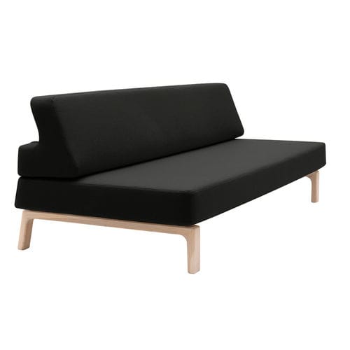 Divano letto - LAZY - SOFTLINE - design scandinavo / in tessuto / con rivestimento rimovibile