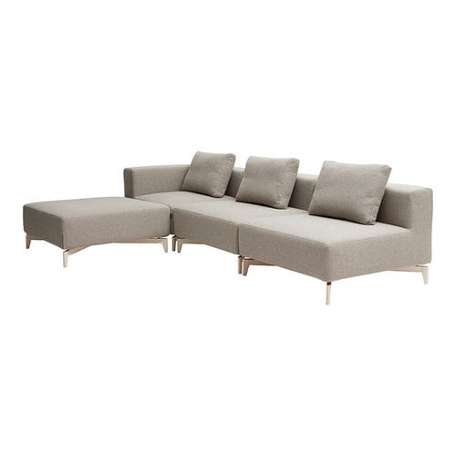 Divano modulare - PASSION - SOFTLINE - contemporaneo / in tessuto / con rivestimento rimovibile