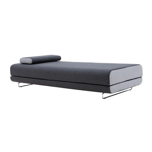 Letto da giorno contemporaneo - SHINE - SOFTLINE - in tessuto / con supporto in acciaio / con supporto in HPL