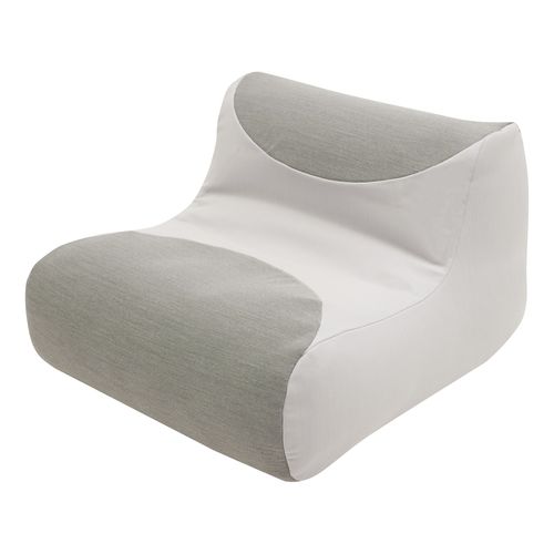 Chauffeuse contemporanea - FLUID - SOFTLINE - in tessuto / con rivestimento rimovibile / colore personalizzabile
