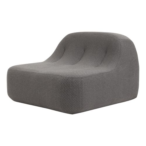 Chauffeuse contemporanea - SAND - SOFTLINE - in tessuto / con rivestimento rimovibile / colore personalizzabile