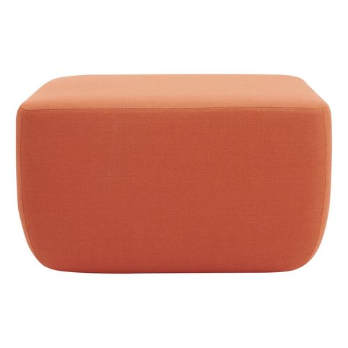 Pouf contemporaneo - OPERA - SOFTLINE - in tessuto / quadrato / rettangolare