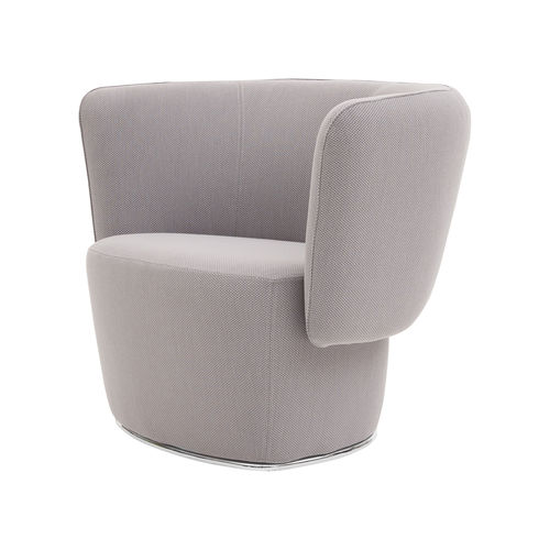 Poltrona contemporanea - VENICE - SOFTLINE - in tessuto / con rivestimento rimovibile / colore personalizzabile