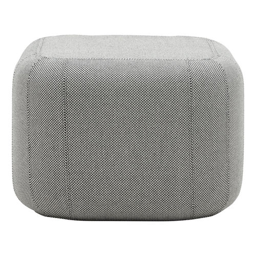 Pouf design scandinavo - QUADRO - SOFTLINE - in tessuto / quadrato / con rivestimento rimovibile