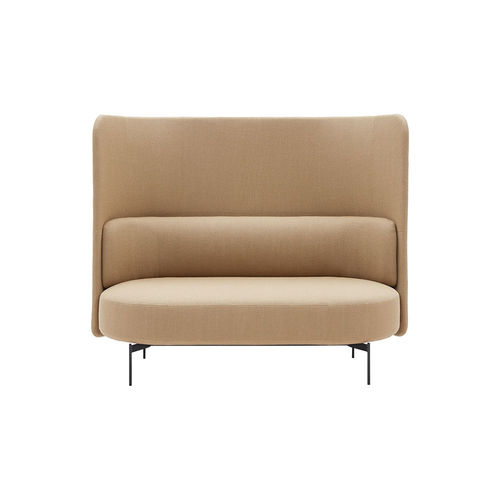 Divano contemporaneo - JOE - SOFTLINE - in tessuto / con rivestimento rimovibile / con schienale alto