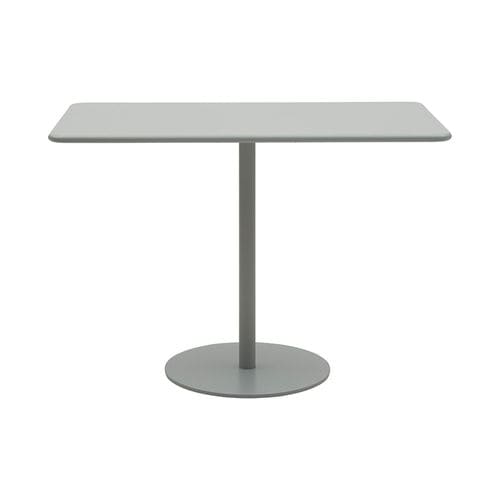Tavolo contemporaneo - OPERA - SOFTLINE - in MDF / con supporto in acciaio / rettangolare