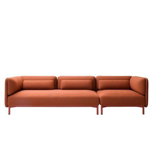 Divano modulare - JUNTO - SOFTLINE - contemporaneo / in tessuto / con rivestimento rimovibile