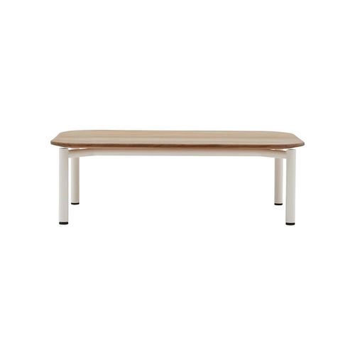 Tavolo design minimalista - CLUB - SOFTLINE - in frassino / con supporto in metallo / rettangolare