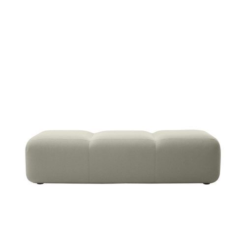 Pouf contemporaneo - CHOCO TRIPLE - SOFTLINE - in tessuto / in tessuto / quadrato