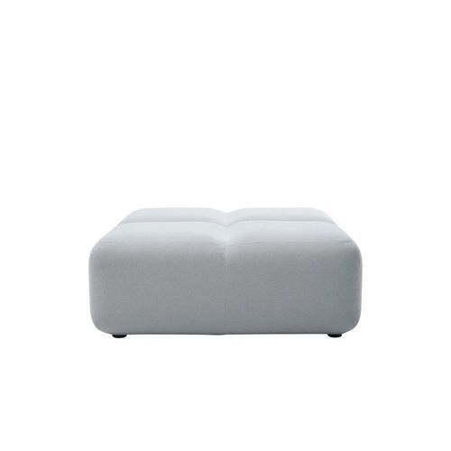 Pouf contemporaneo - CHOCO QUATRO - SOFTLINE - in tessuto / in tessuto / quadrato