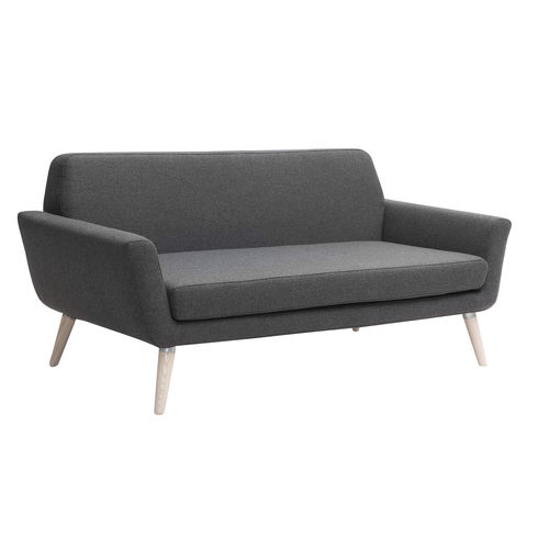 Divano compatto - SCOPE - SOFTLINE - design scandinavo / in tessuto / con rivestimento rimovibile