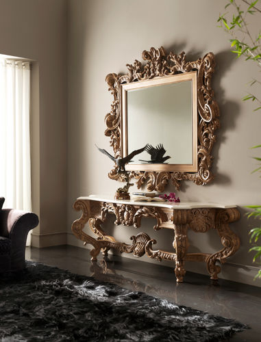 Consolle design nuovo barocco - 3415DC_3416DC - Soher - in legno / rettangolare / per uso residenziale
