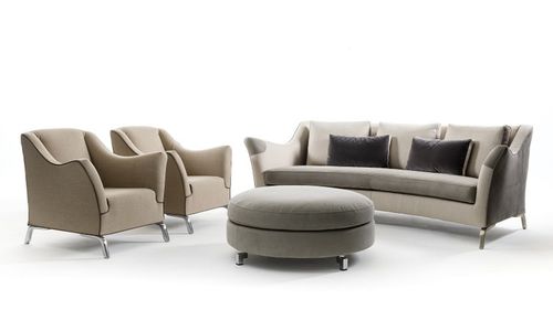 Divano classico - CHARM - Sormani - in tessuto / multicolore / 3 posti