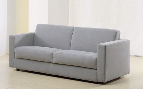 Divano letto - FACILE 1 - Sormani - contemporaneo / in tessuto / grigio