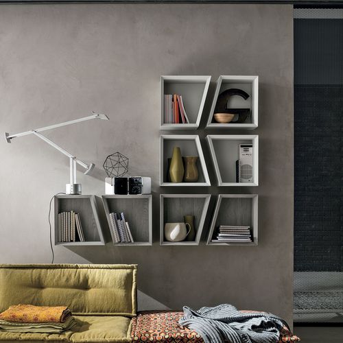 Mensola - CORNER - Target Point - contemporaneo / in laminato / con contenitore