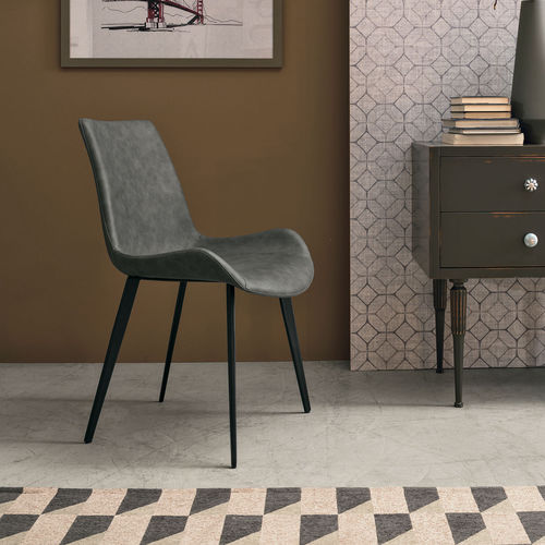 Sedia contemporanea - MALAGA - Target Point - da interno / in velluto / in pelle