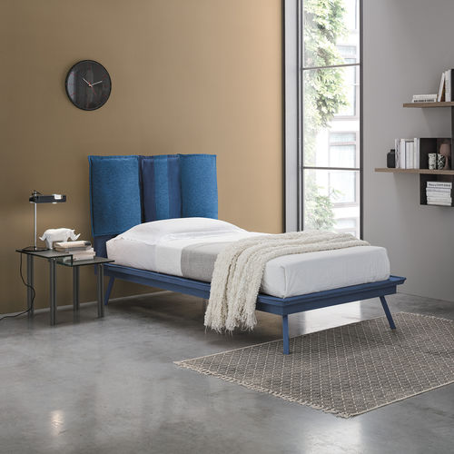 Letto singolo - SANTORINI - Target Point - contemporaneo / imbottito / con testiera