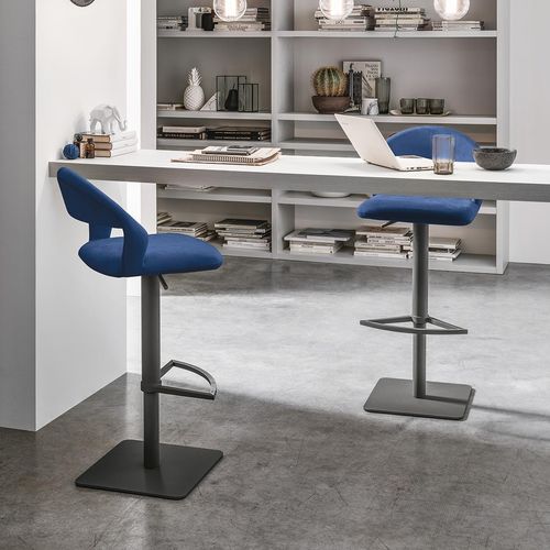 Sedia alta contemporanea - DENVER - Target Point - da interno / in metallo laccato / in fibre sintetiche