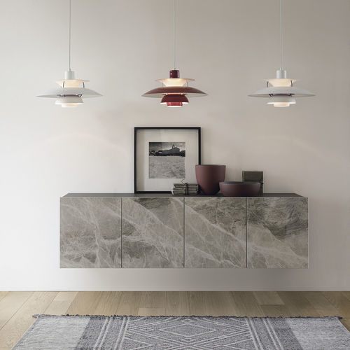 Credenza a muro - ARTEMIDE - Target Point - contemporanea / in metallo verniciato / in melaminico