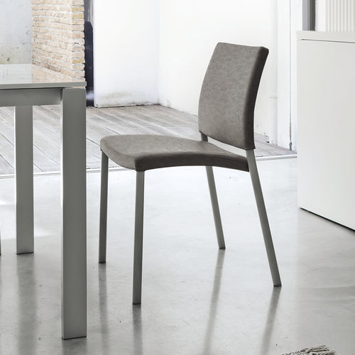 Sedia contemporanea - ZARA - Target Point - da cucina / in tessuto / con supporto in metallo verniciato