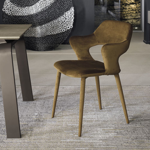 Sedia contemporanea - SEATTLE - Target Point - da interno / in tessuto / con supporto in metallo