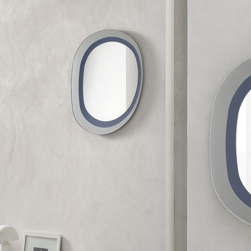 Specchio a muro - NEFTI 90 - Target Point - contemporaneo / blu / argentato