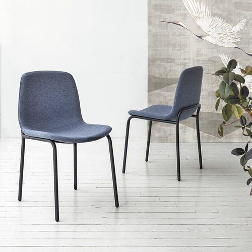 Sedia contemporanea - TOKIO - Target Point - da interno / in tessuto / con supporto in ferro