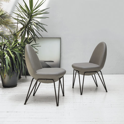 Sedia contemporanea - VOVO - Target Point - da interno / in tessuto / con supporto in ferro