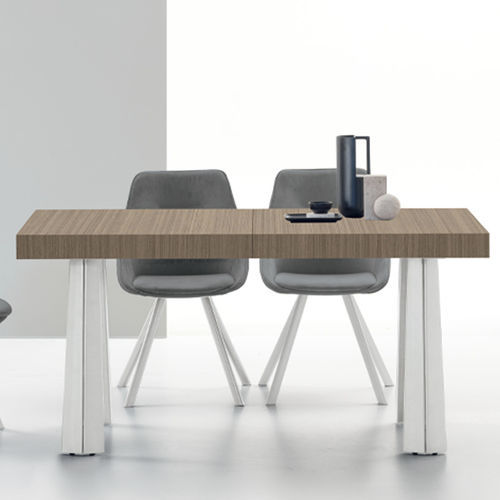 Tavolo da pranzo contemporaneo - ORFEO - Target Point - in laminato / con supporto in metallo verniciato / rettangolare