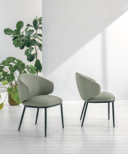 Sedia contemporanea - CANDY - Target Point - da interno / in tessuto / con supporto in metallo verniciato