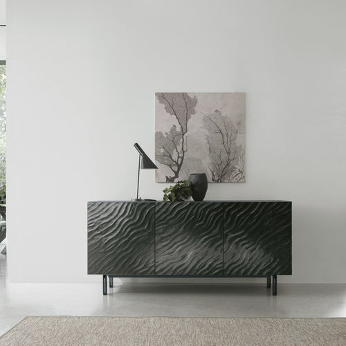 Credenza contemporanea - ALTEA 180 - Target Point - in metallo / in laminato / in vetro