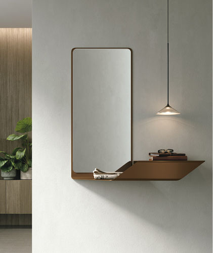 Specchio a muro - PRISMA - Target Point - contemporaneo / rettangolare / in metallo