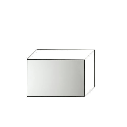 Specchio a muro - SGUARDO - Target Point - contemporaneo / rettangolare / in metallo