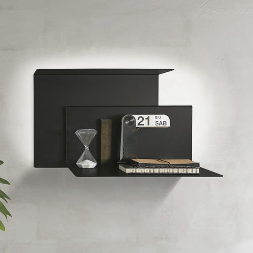 Mensola - TWIN - Target Point - contemporaneo / in metallo / nero