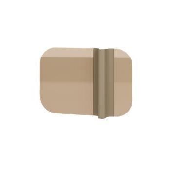 Specchio a muro - FOIL - Target Point - contemporaneo / rettangolare / in metallo verniciato